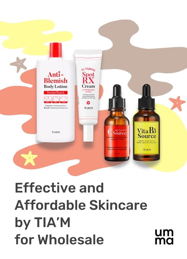 Effective and Affordable Skincare by TIA'M for Wholesale at UMMA