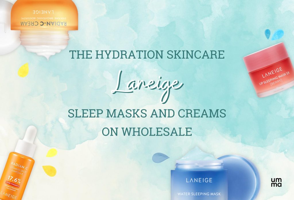 The Hydration Skincare Laneige Sleep Masks and Creams Wholesale on UMMA