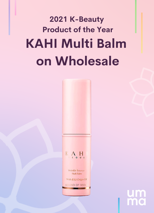2021 K-Beauty Product of the Year KAHI Multi Balm on Wholesale at UMMA