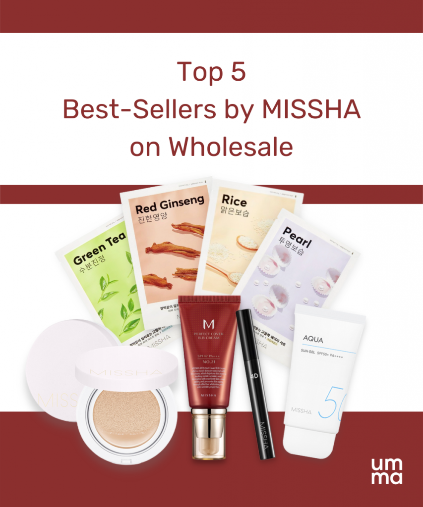 Top 5 Best-Sellers by MISSHA on Wholesale at umma