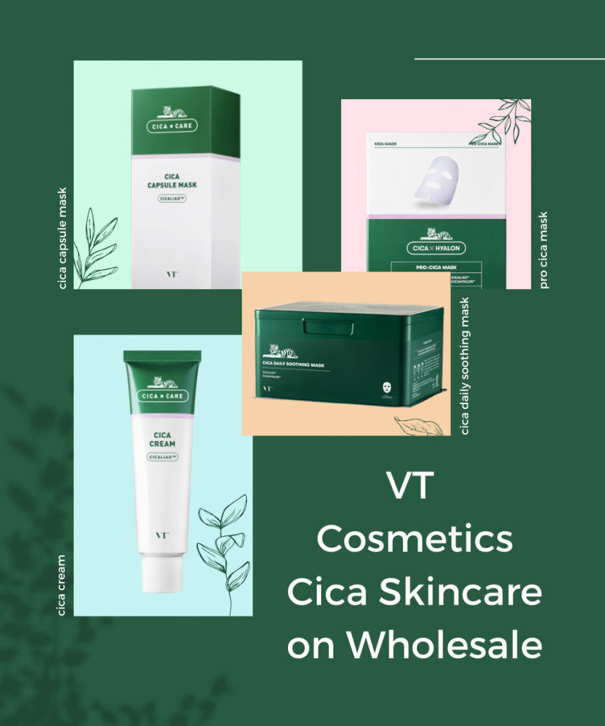 VT Cosmetics Cica Skincare on Wholesale at UMMA
