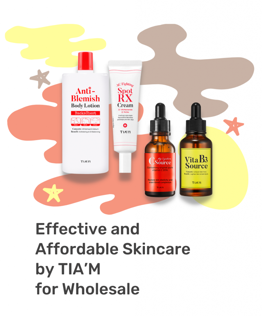 Effective and Affordable Skincare by TIA’M for Wholesale at umma