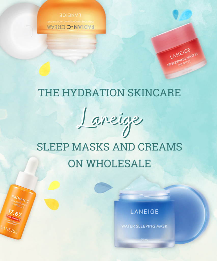 Laneige sleep mask and cream on wholesale at umma