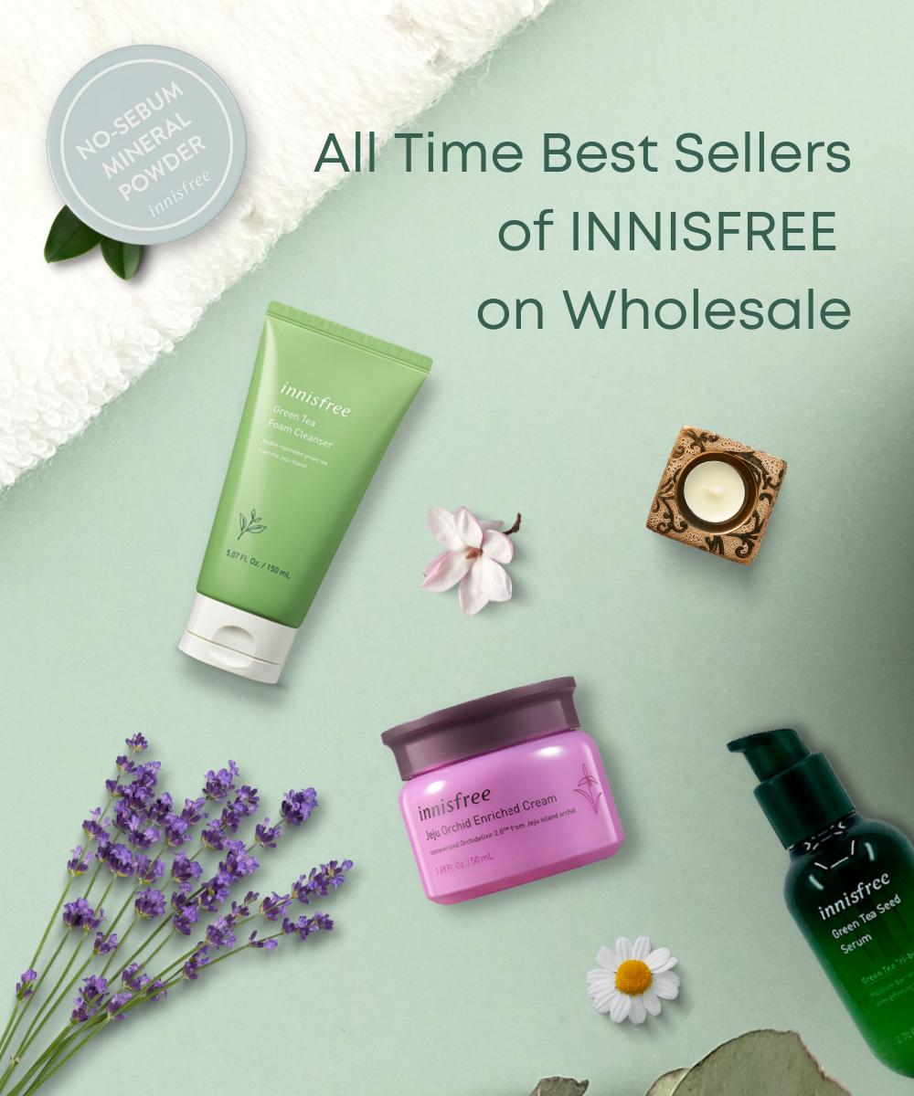 All Time Best Sellers of INNISFREE on Wholesale