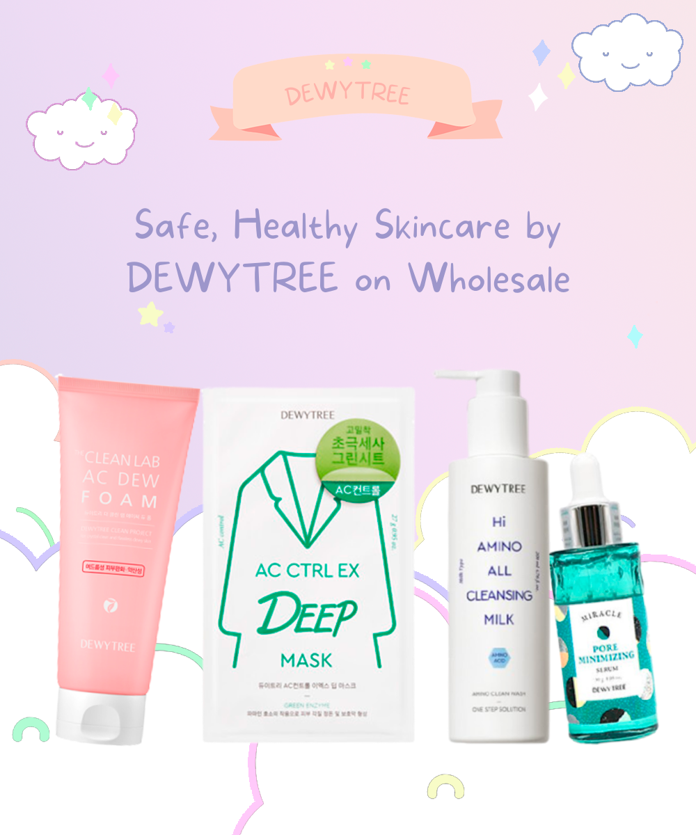 Safe, Healthy Skincare by Dewytree on Wholesale