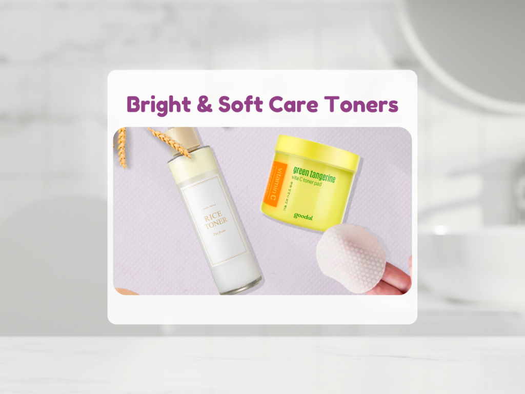 bright & soft care toners available for wholesale at umma