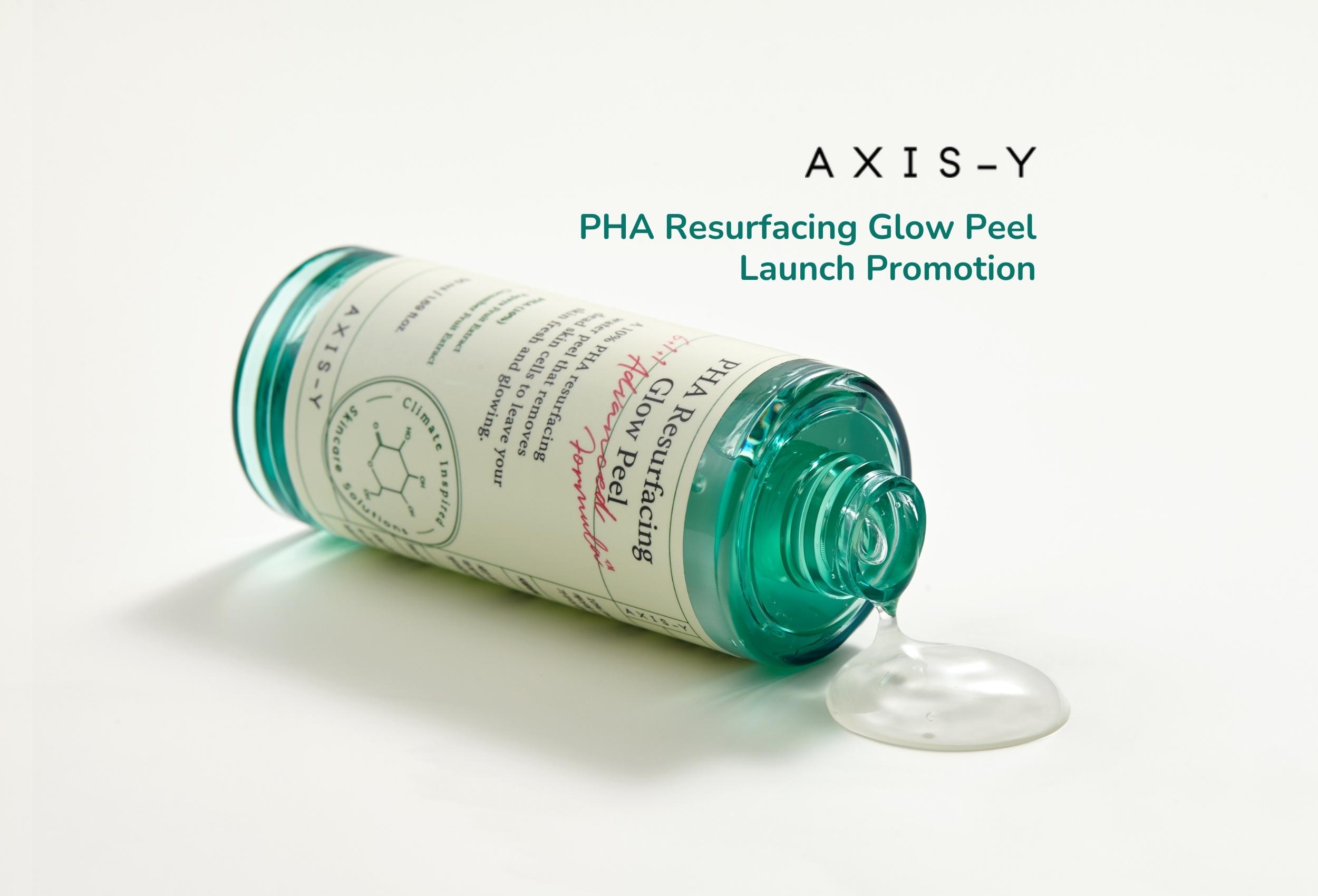 Closed] AXIS-Y PHA Resurfacing Glow Peel Launch Giveaway