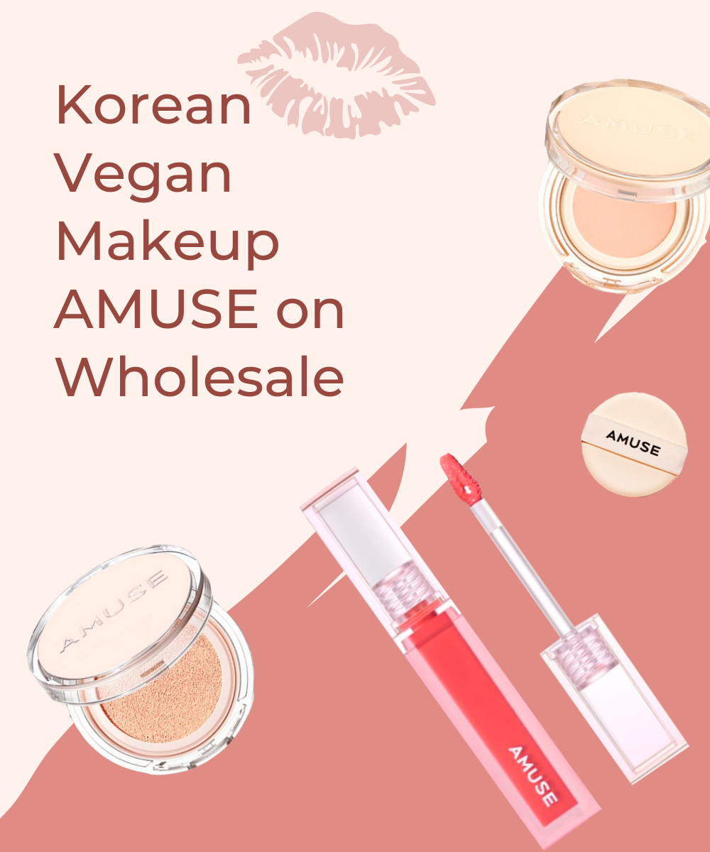 Korean Vegan Makeup AMUSE on Wholesale