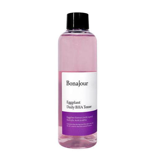 Best Korean BHA Product - BONAJOUR Eggplant Daily BHA Toner Wholesale at UMMA