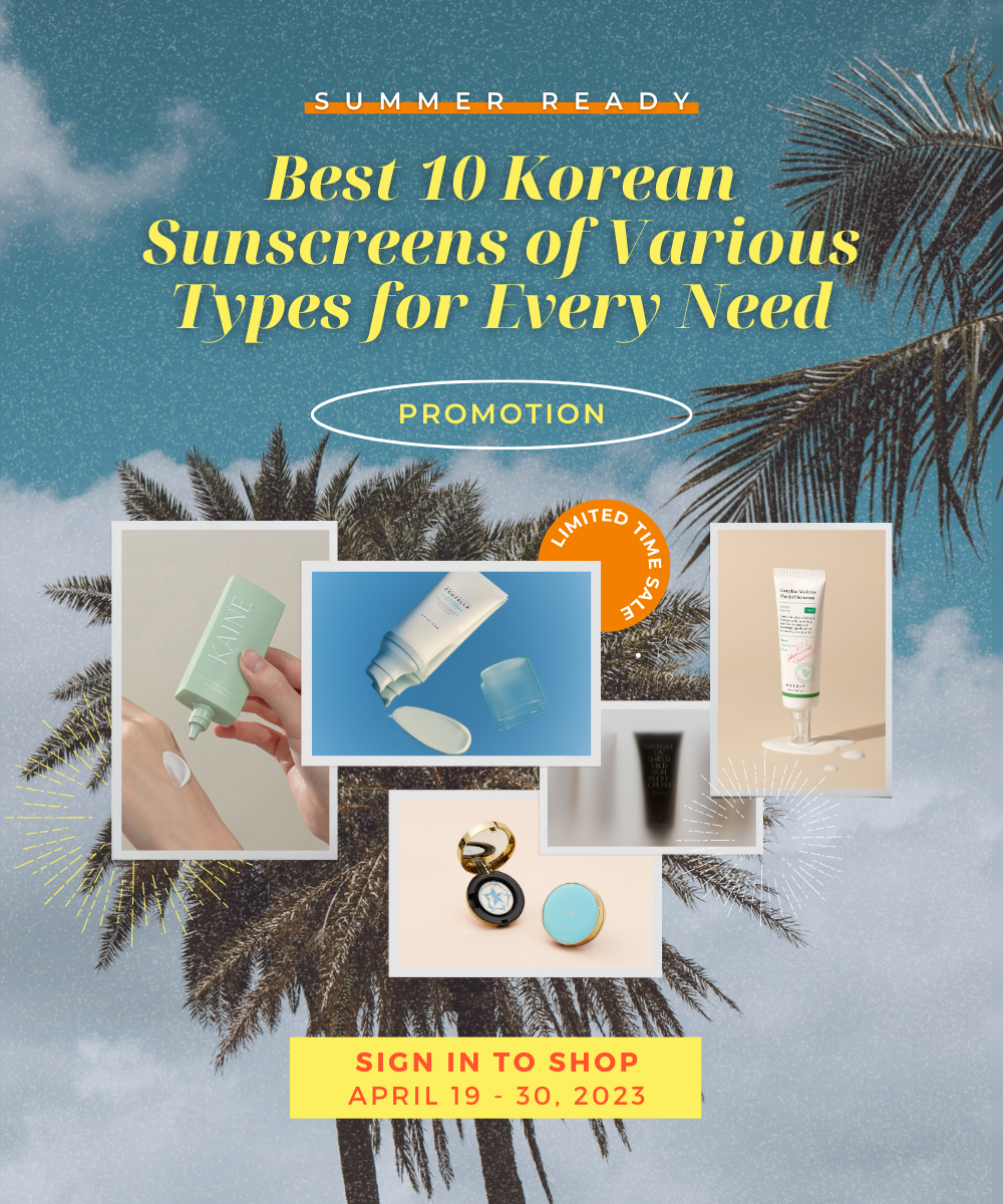 2023 Top 10 Korean Sunscreen Picks of Various Types for Every Need