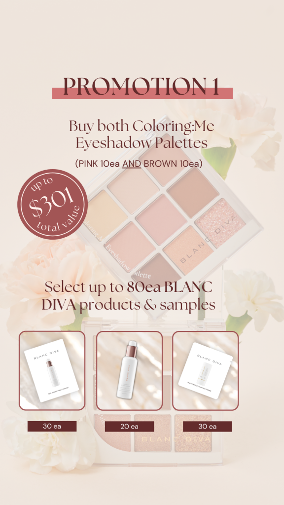 Buy both NEW Coloring:Me Eyeshadow Palettes