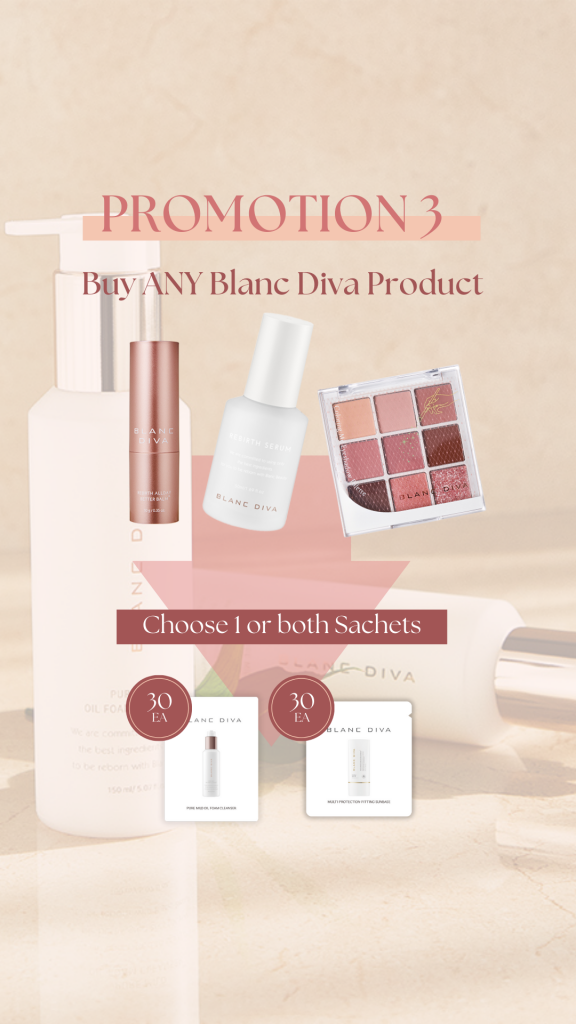 Buy ANY Blanc Diva Product Promotion