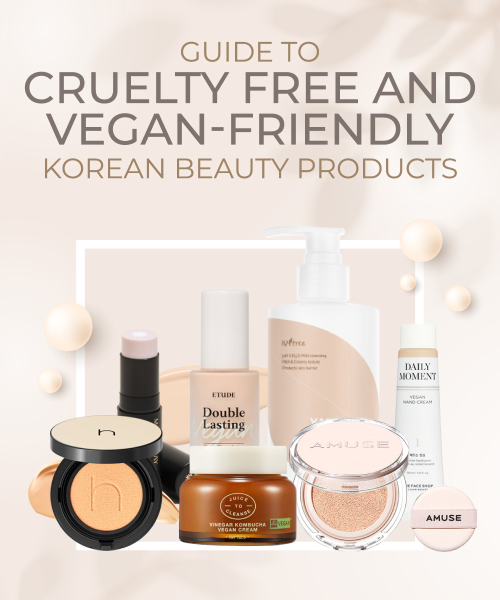 Guide to Cruelty Free and Vegan-Friendly Korean Beauty Products 