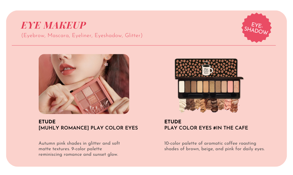 ETUDE eyeshadow palette wholesale on UMMA