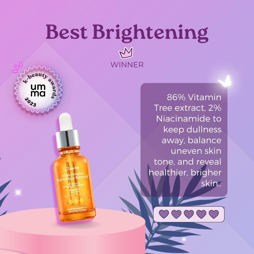 Best Brightening | Jumiso All Day Vitamin Brightening & Balancing Facial Serum Wholesale at UMMA