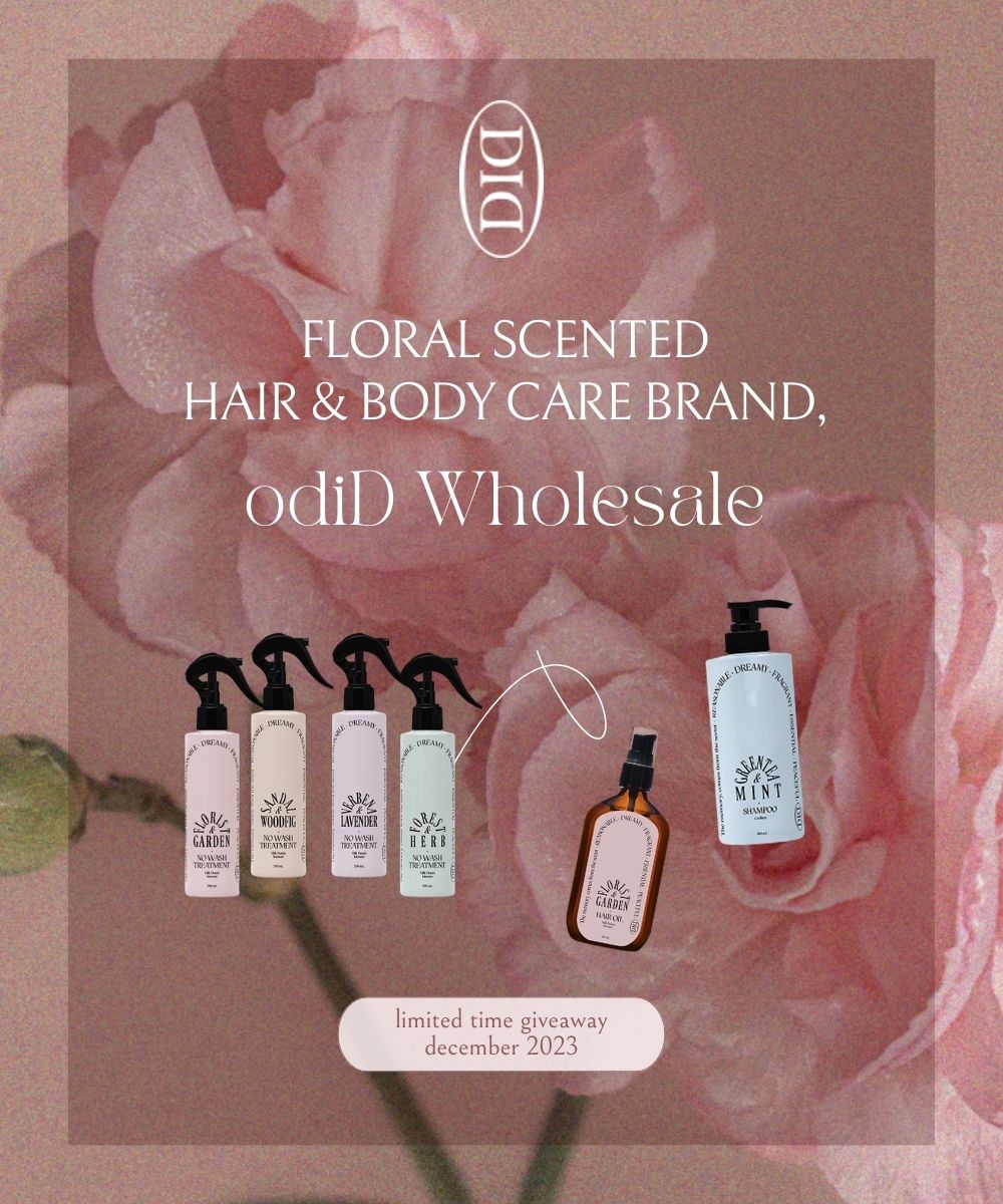 Floral Scented Hair & Body Care Brand, odiD Wholesale