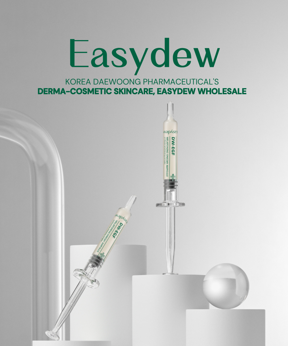 Korea Daewoong Pharmaceutical’s Derma-Cosmetic Skincare, Easydew Wholesale