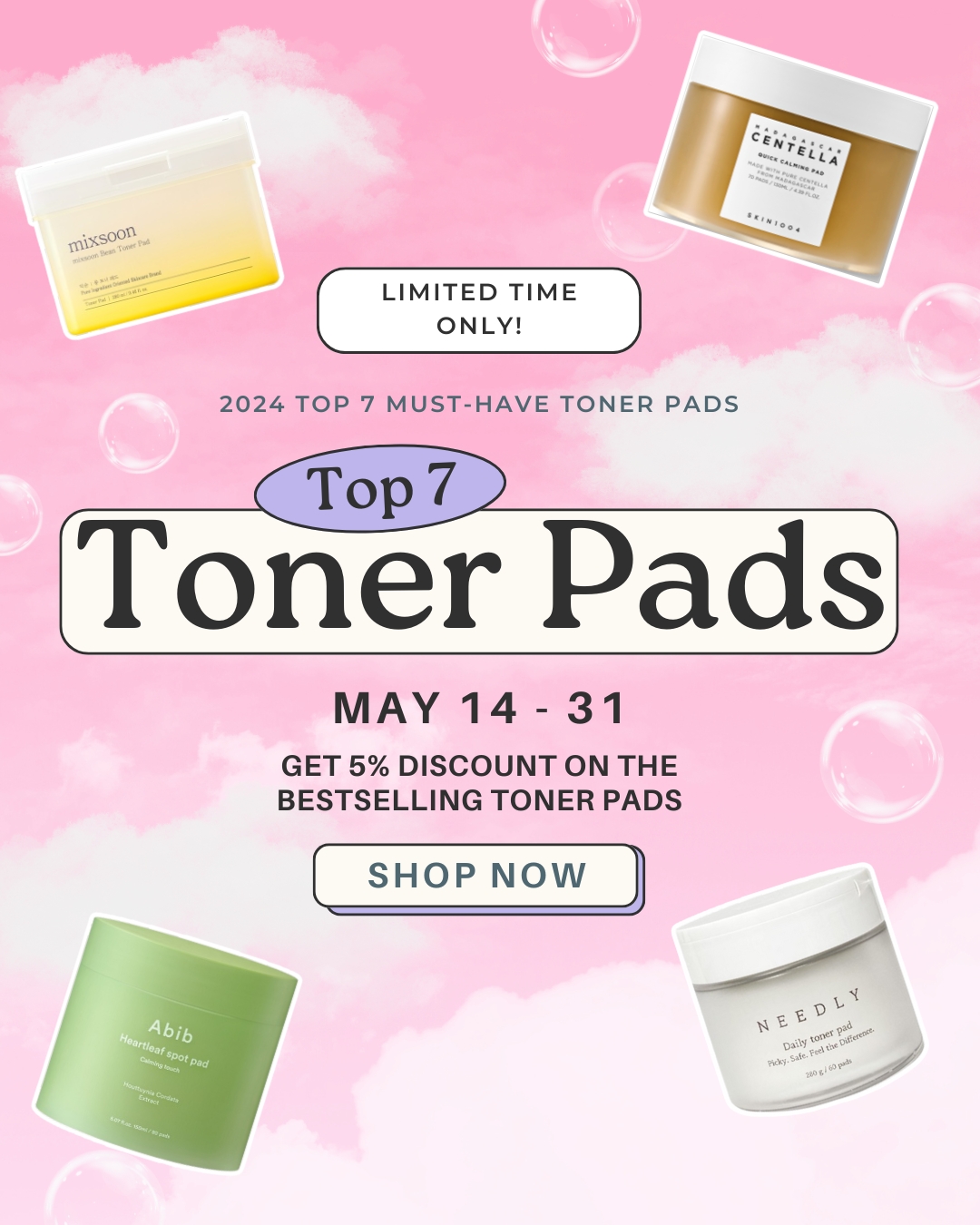 2024 Top 7 Must-Have Toner Pads Wholesale