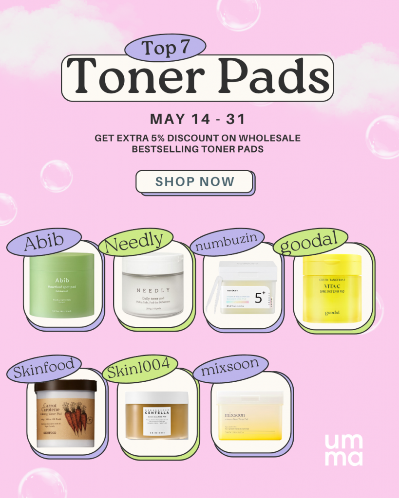 2024 Top 7 Must-Have Toner Pads Wholesale Discount Promotion at UMMA. Limited time only.