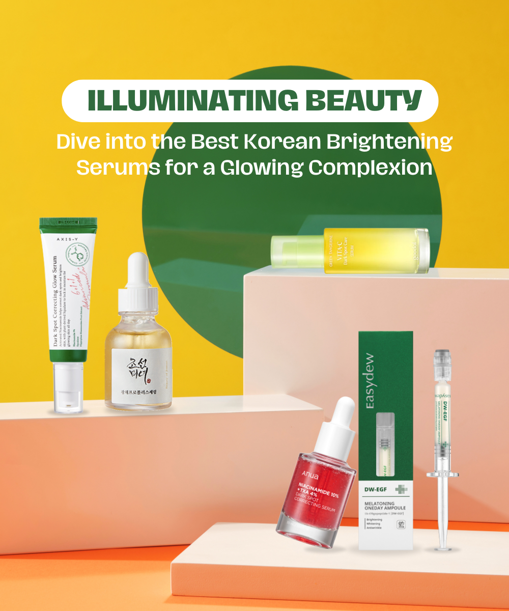 Illuminating Beauty: Dive Into the Best Korean Brightening Serums for a Glowing Complexion