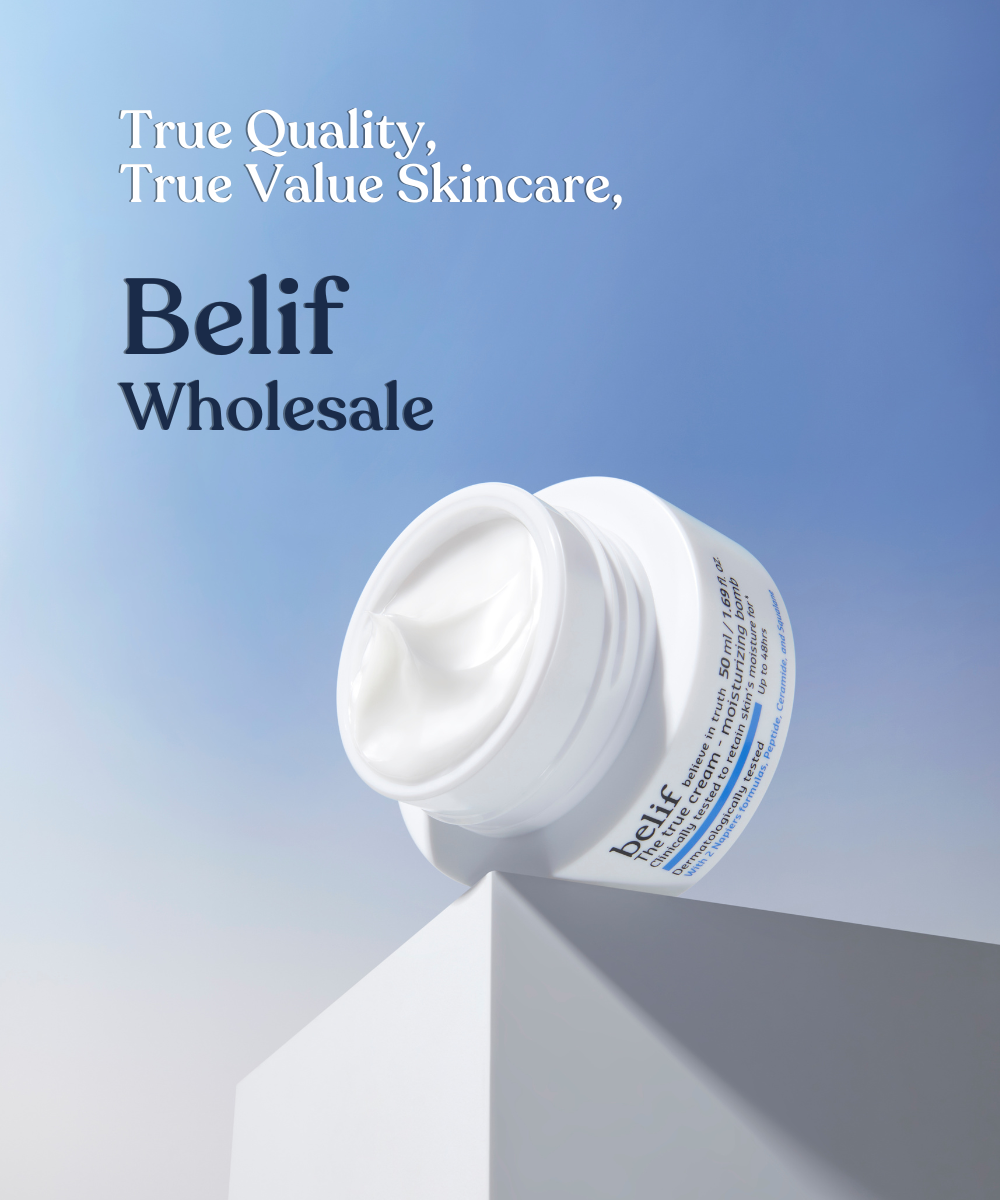 True Quality, True Value Skincare, Belif Wholesale