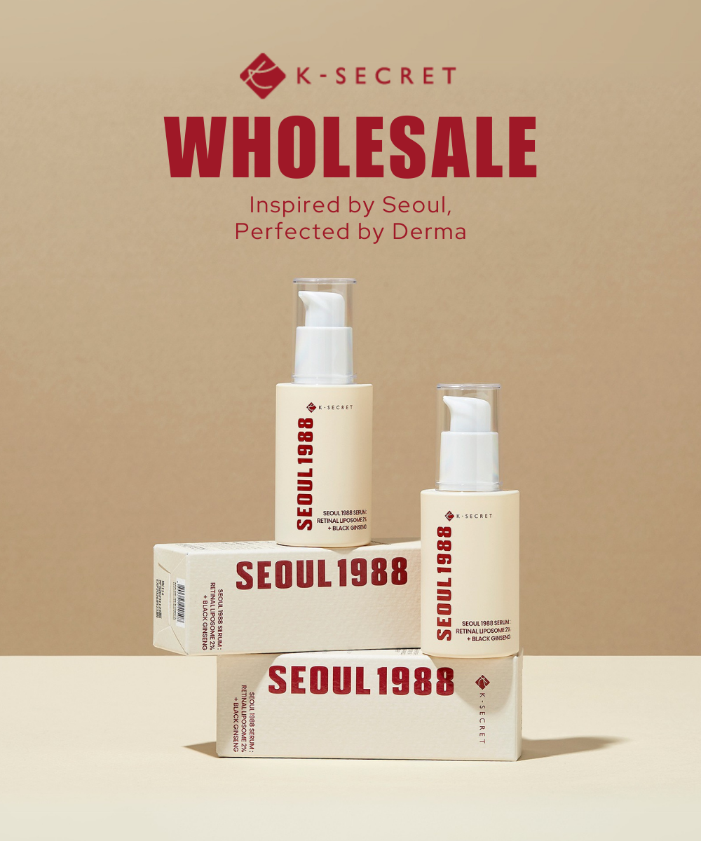 Inspired by Seoul, Perfected by Derma : K-SECRET Wholesale