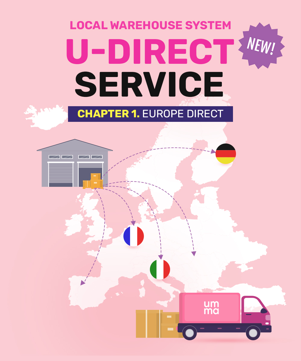 U-DIRECT, Europe Direct: UMMA’s Local Warehouse Service 