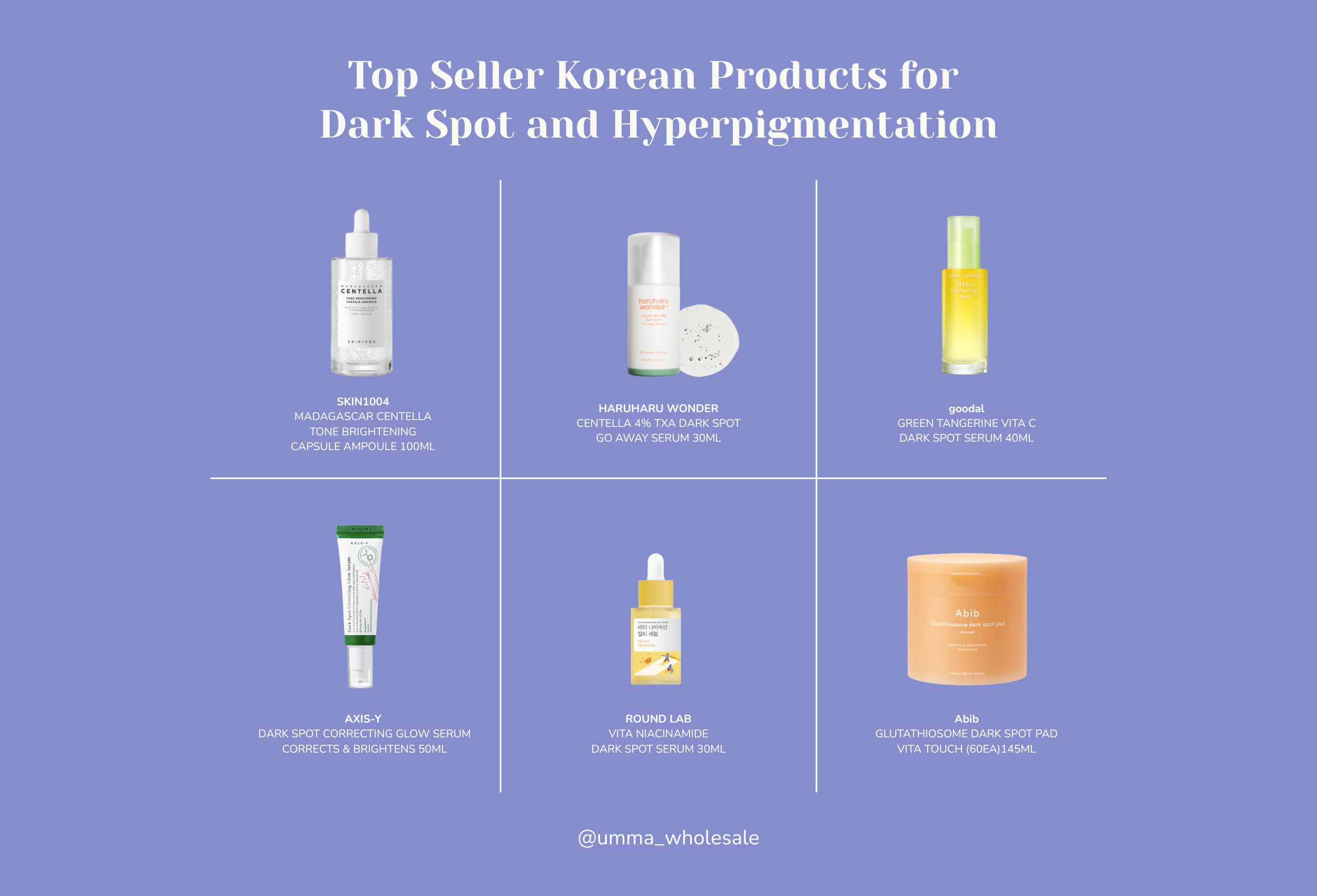 Top Seller Korean Products for Dark Spots and Hyperpigmentation
