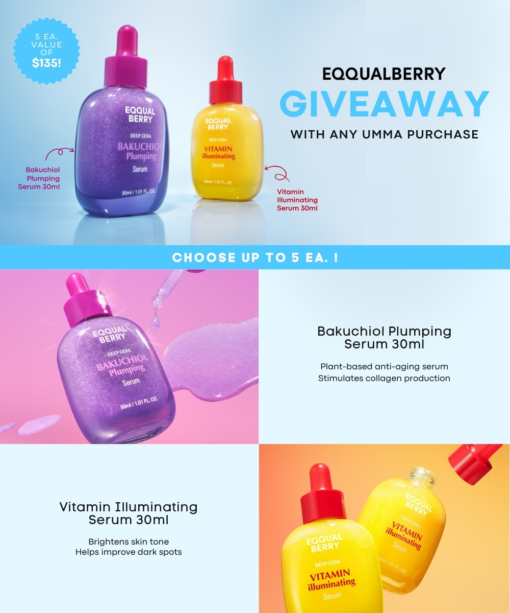 EQQUALBERRY Giveaway at Umma