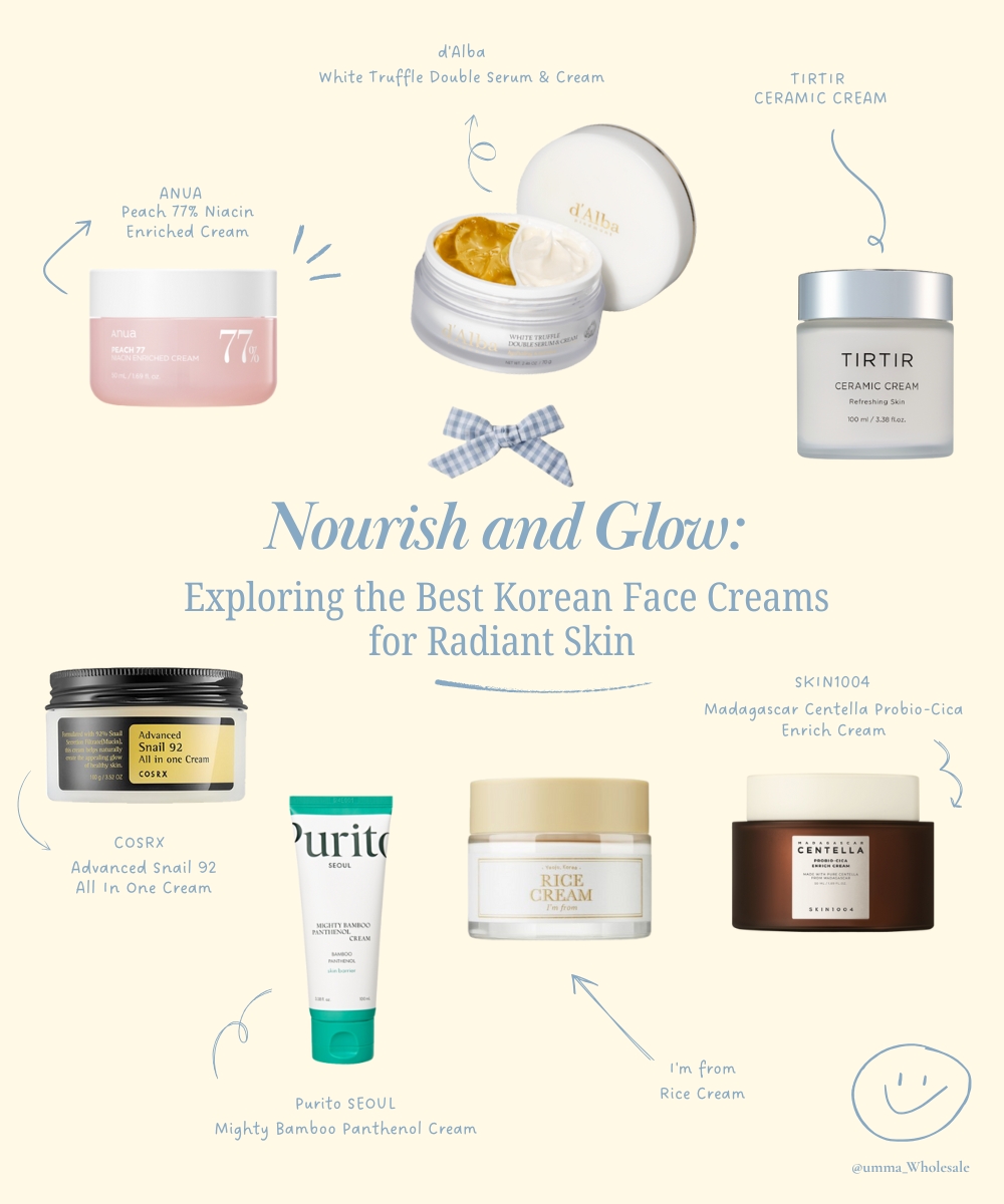 Nourish and Glow: Exploring the Best Korean Face Creams for Radiant Skin
