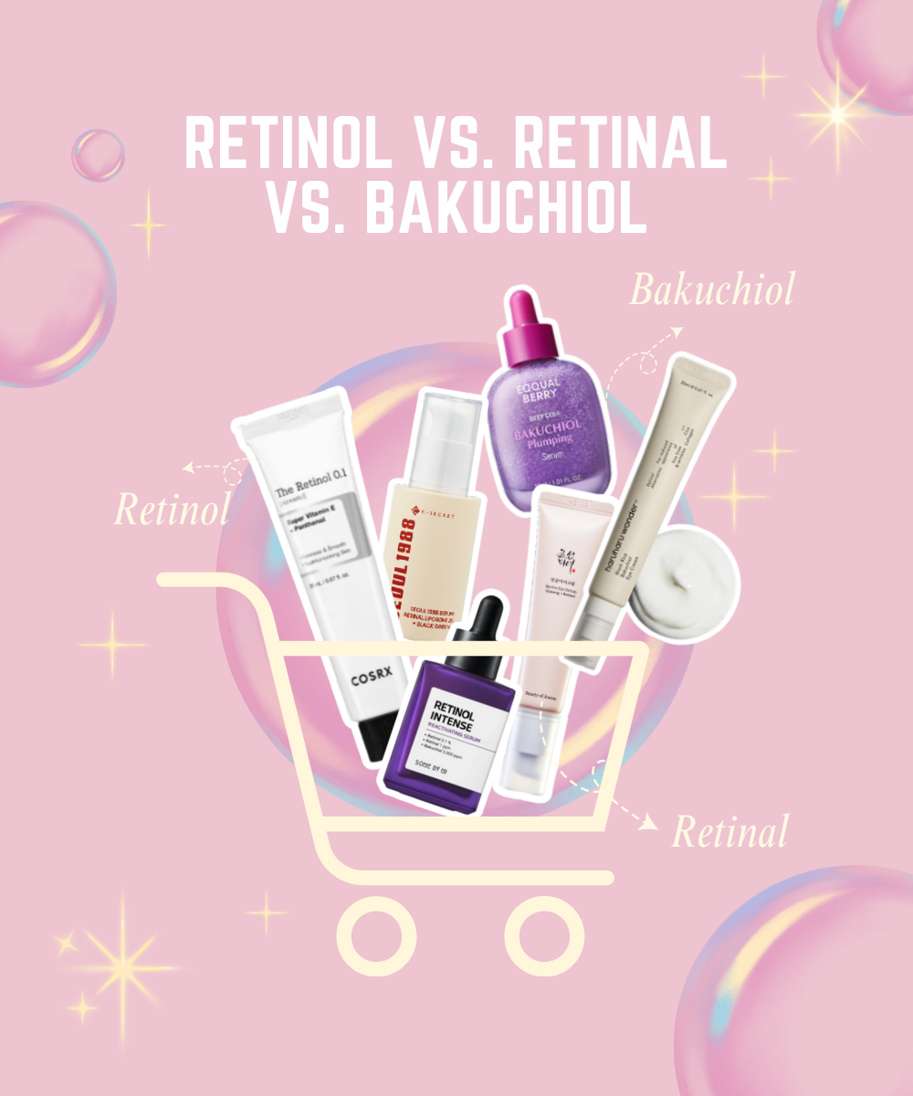 Retinol vs Retinal vs Bakuchiol