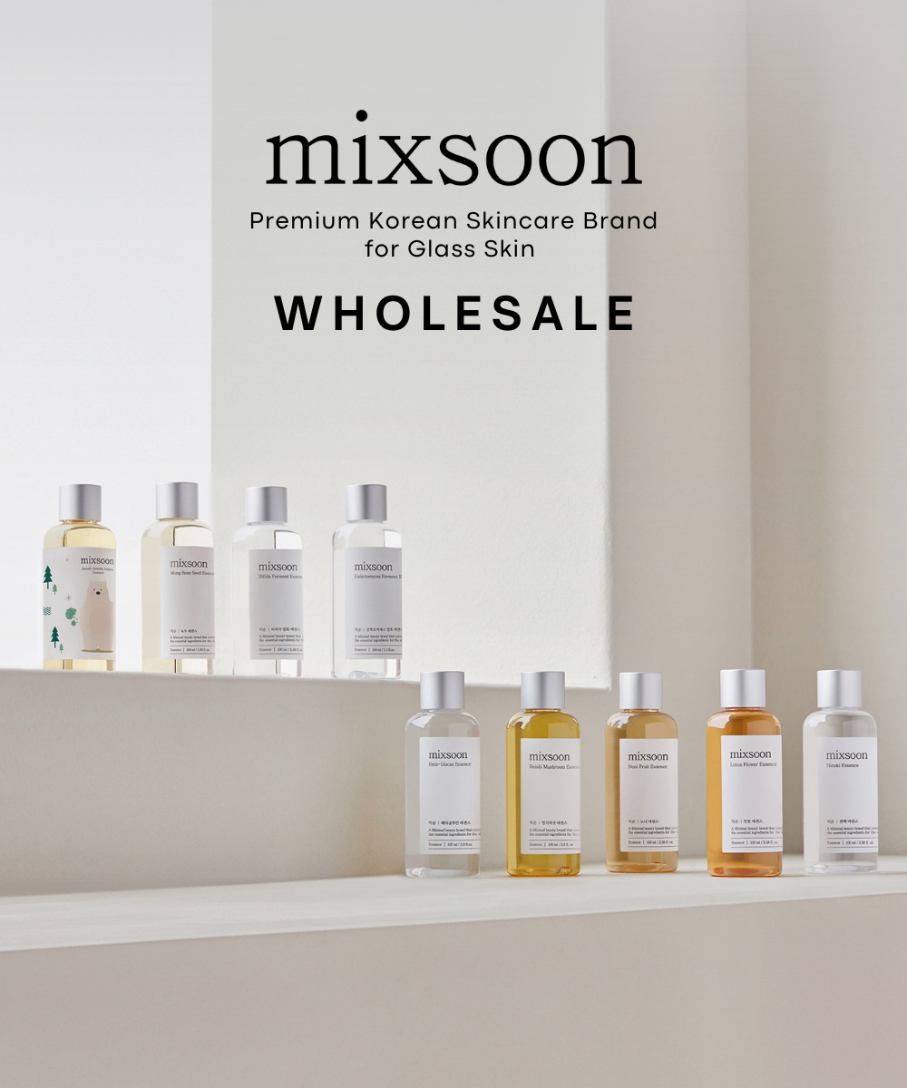 Premium Korean Skincare Brand for Glass Skin, MIXSOON WHOLESALE