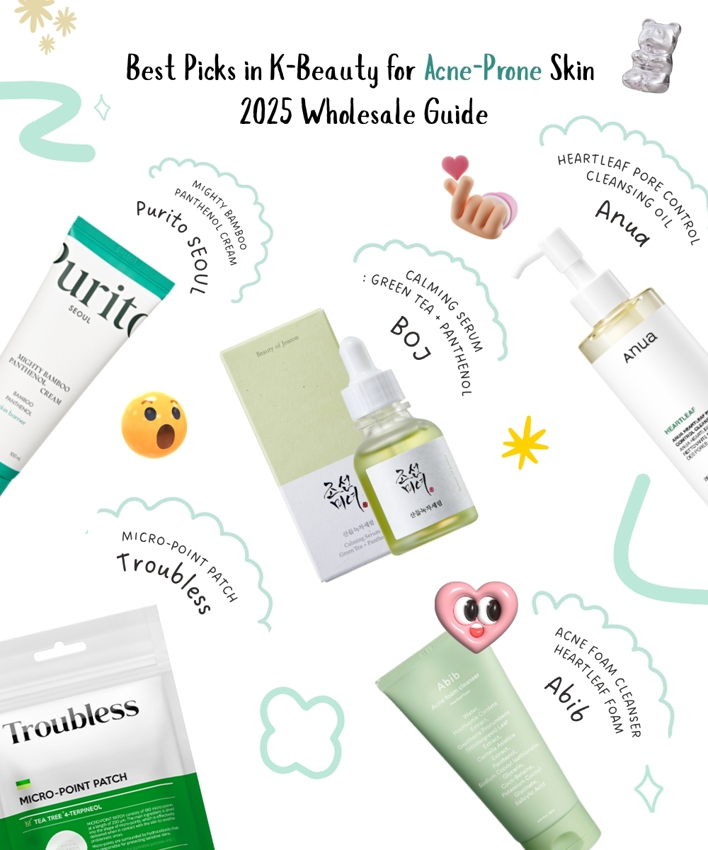 Best Korean Skincare for Acne-Prone Skin – Wholesale Favorites in 2025