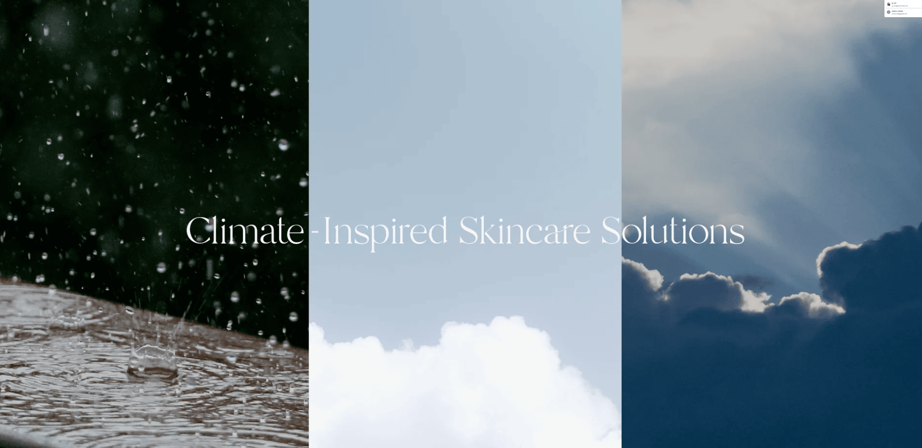 Skincare Inspired by Climate