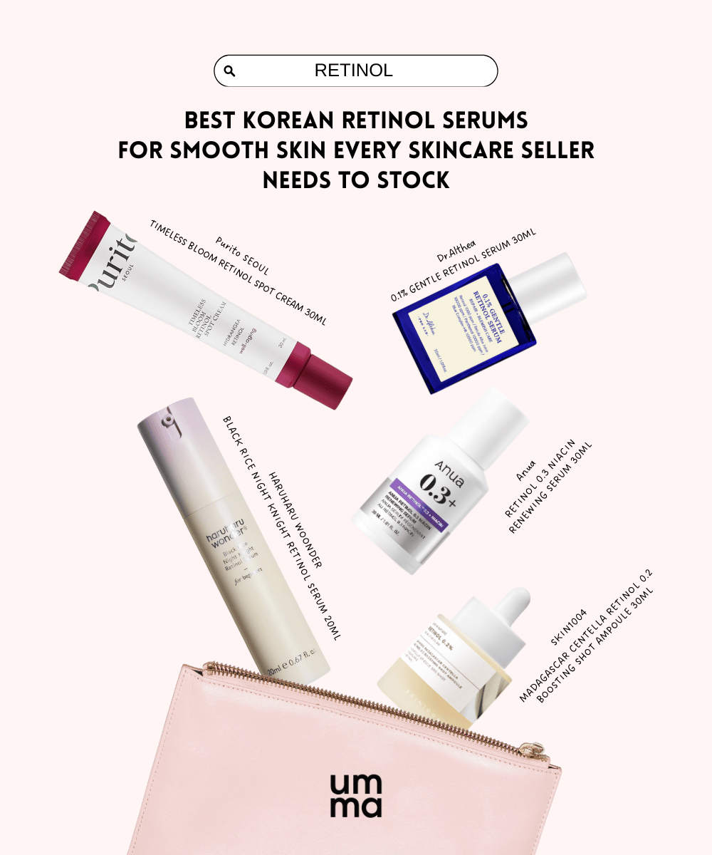 Best Korean Retinol Serums for Wholesale and Resale in 2025