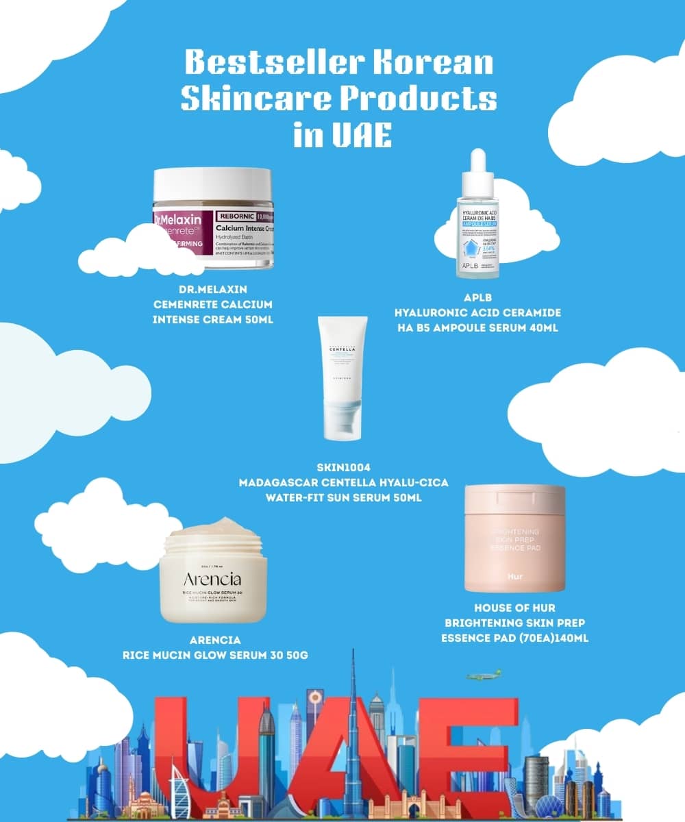 Bestseller Korean Skincare Products in the UAE