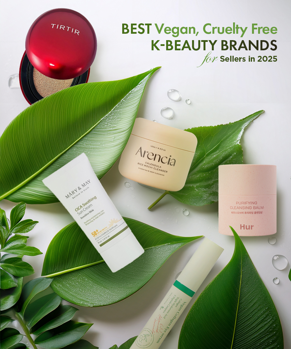 Best Vegan, Cruelty-Free K-Beauty Brands for Sellers in 2025