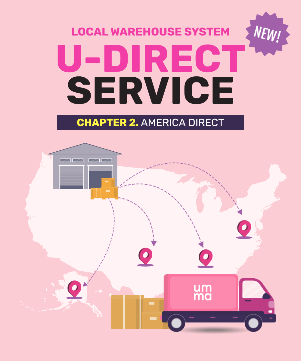 U-DIRECT, America Direct: UMMA’s Local Warehouse Service