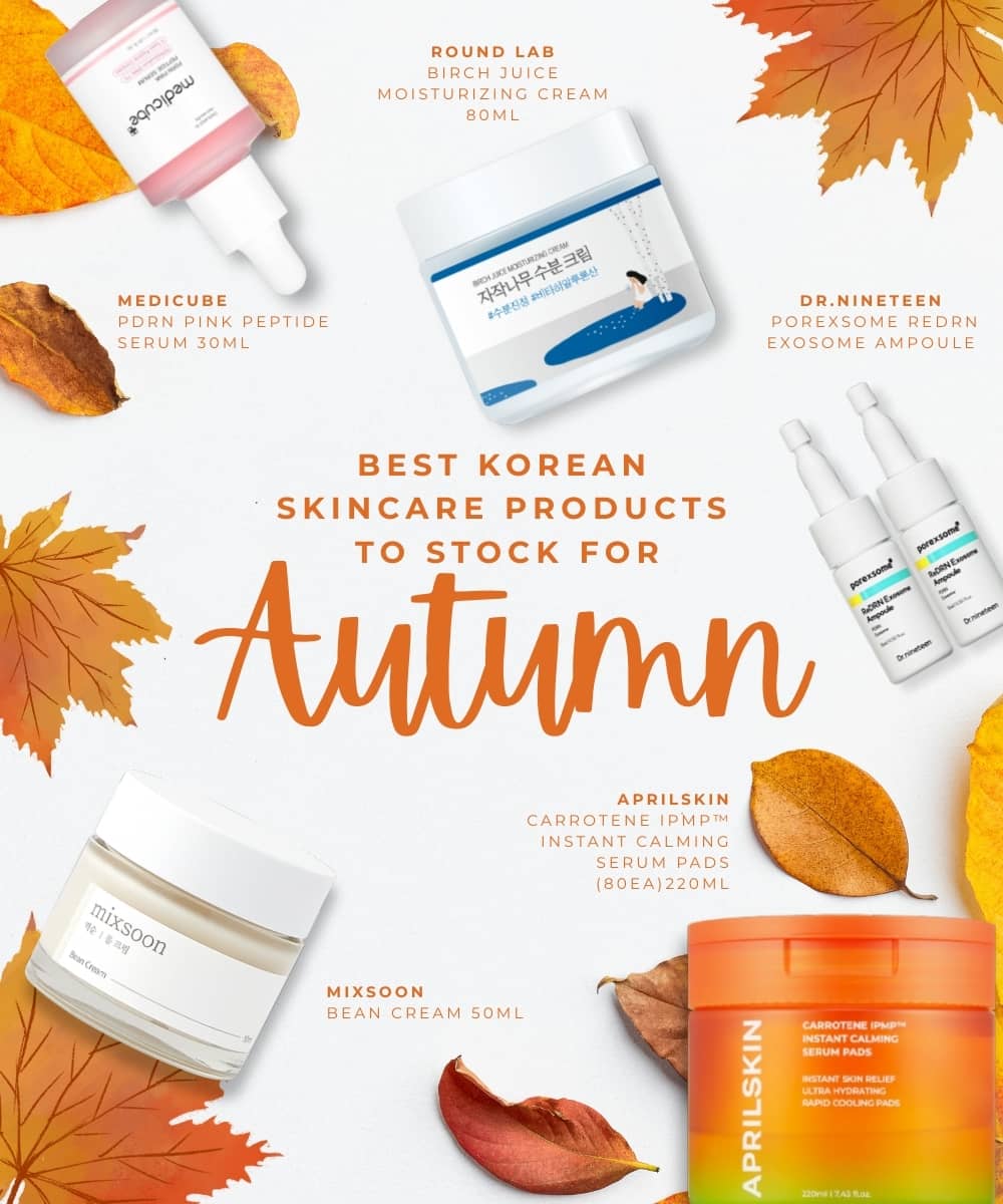 Best Korean Skincare Products To Stock for Autumn