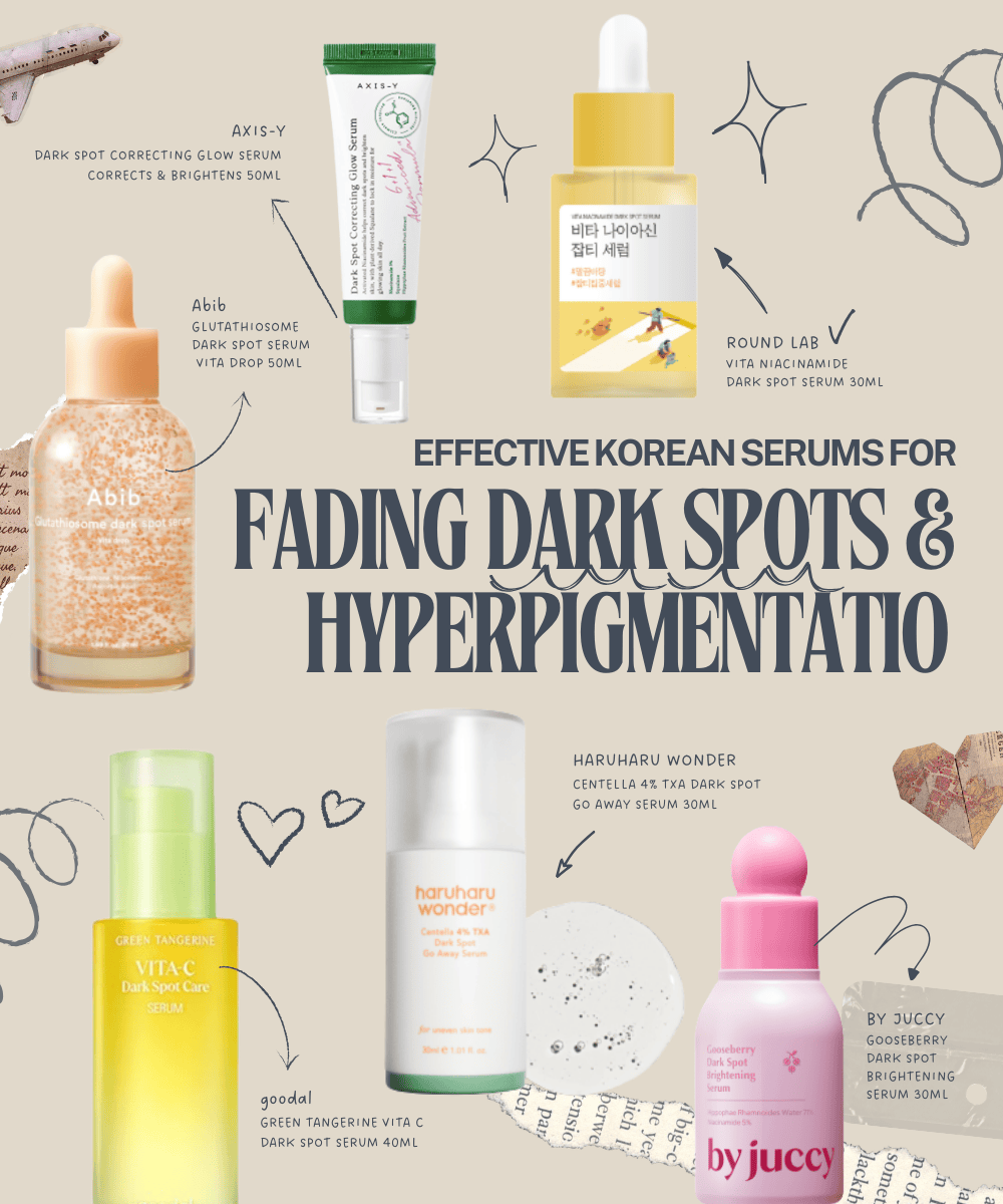 Effective Korean Serums For Fading Dark Spots & Hyperpigmentation