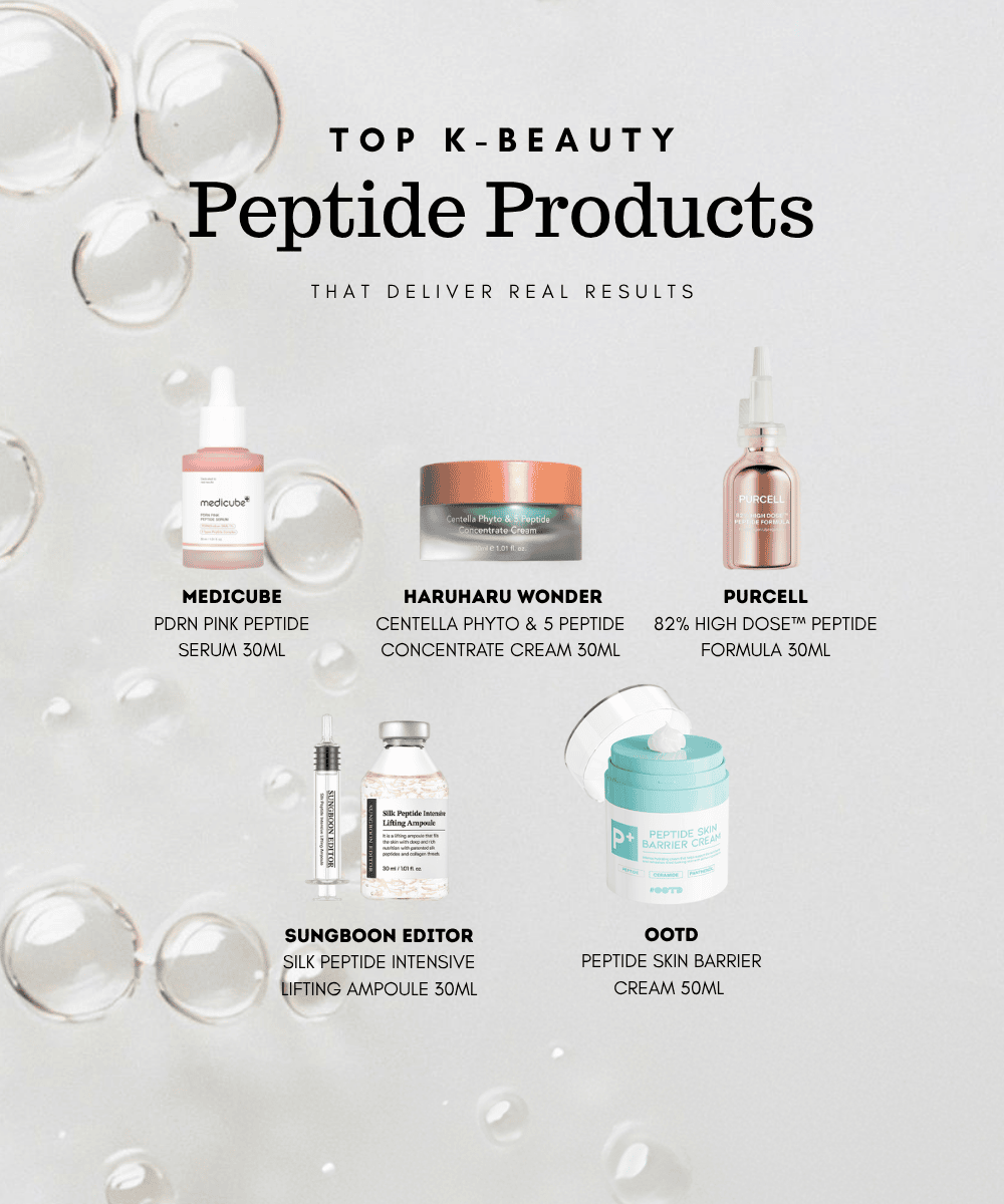 Top K-Beauty Peptide Products That Deliver Real Results